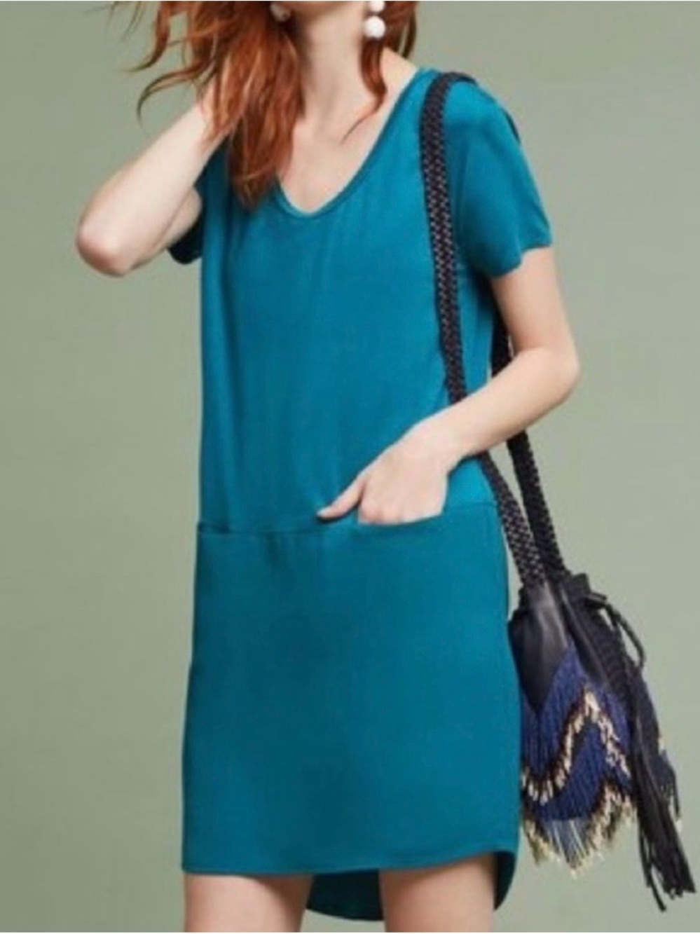 EUC Anthropologie Dolan Left Coast Pocket Mini Dress